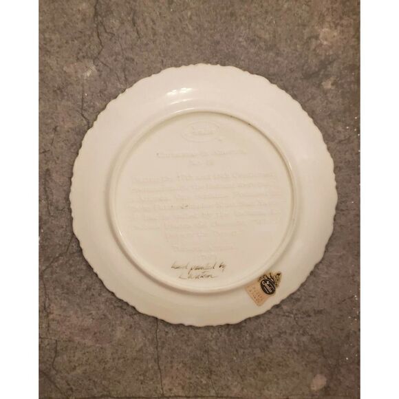 Vintage Christmas 1987 San Xavier del Bac Collector Plate Hand Painted - Picture 3 of 7